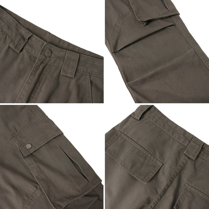 Men's cargo pants with side pockets and comfortable fit Lisslune