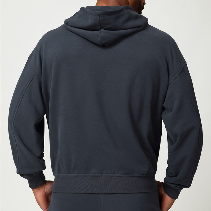 Men's Casual Hoodie Made Of Soft Cotton Blend Lisslune