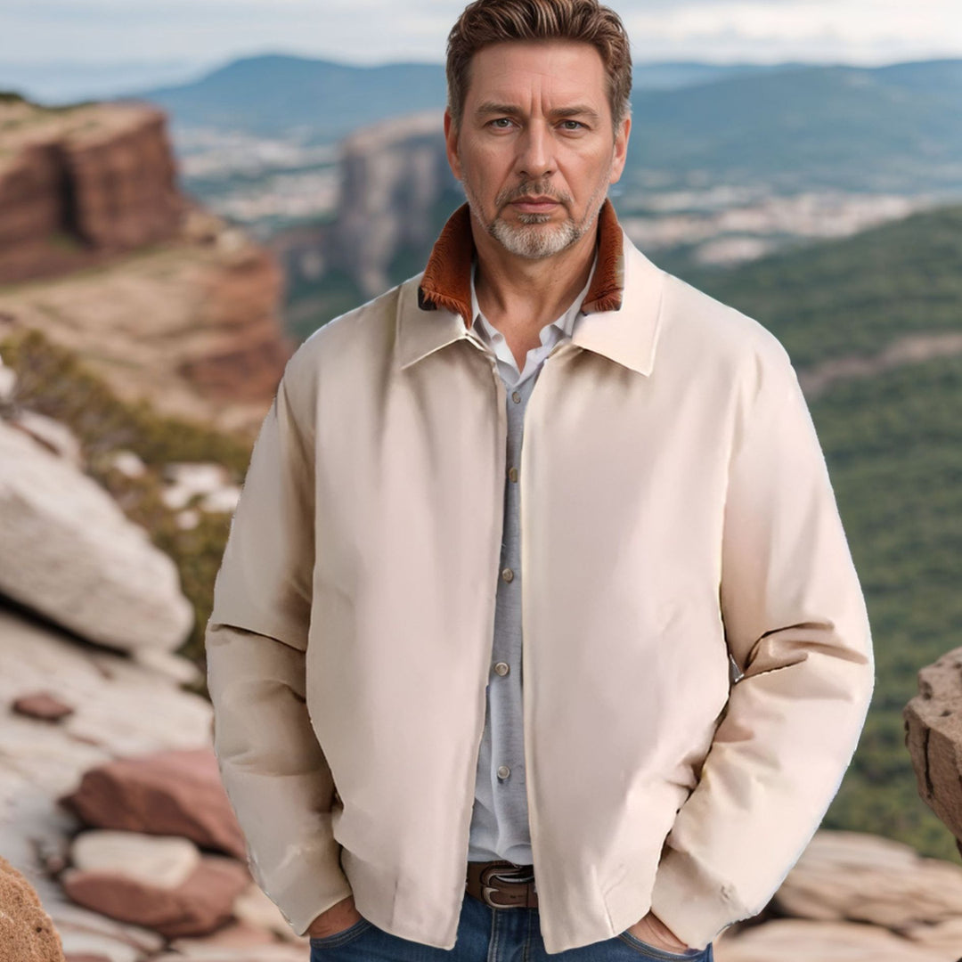 Men's lightweight transitional jacket in sporty cut Lisslune
