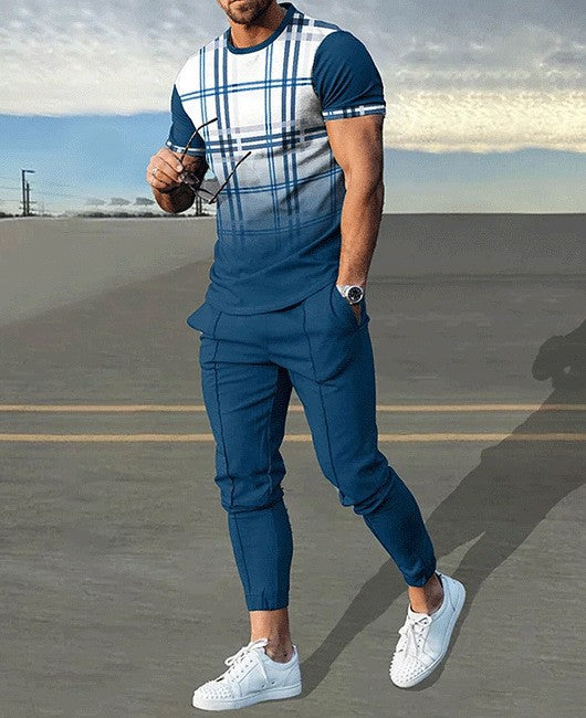 Men's polo shirt with modern color block design and casual fit Lisslune