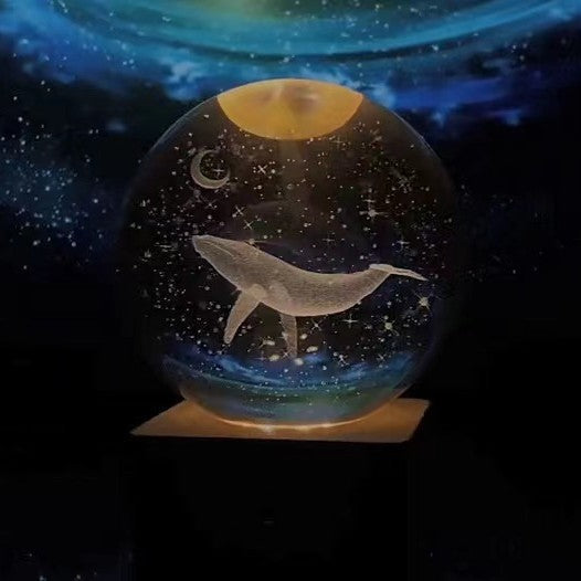 Lisslune | Glowing Moon Crystal Ball