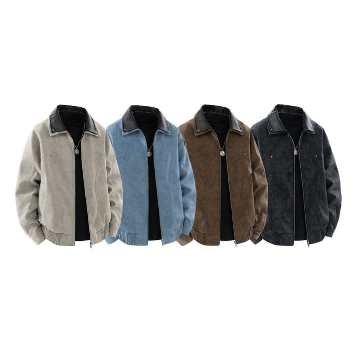 Men's stylish leather jacket Lisslune