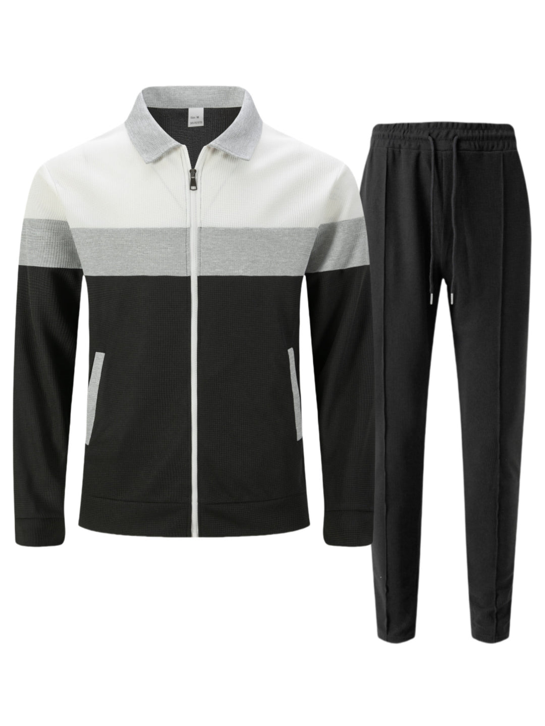 Men's sporty tracksuit set with breathable material and functional pockets Lisslune