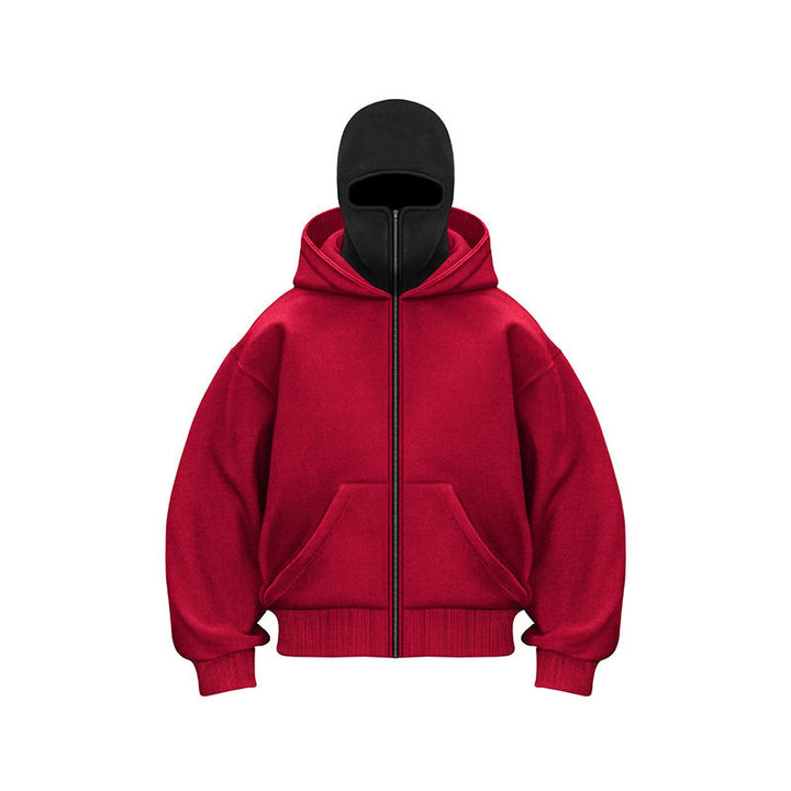 Women's hoodie with innovative design and practical zipper Lisslune