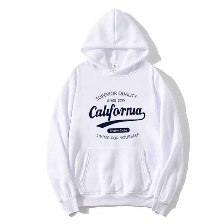 Women's casual hoodie with creative lettering Lisslune