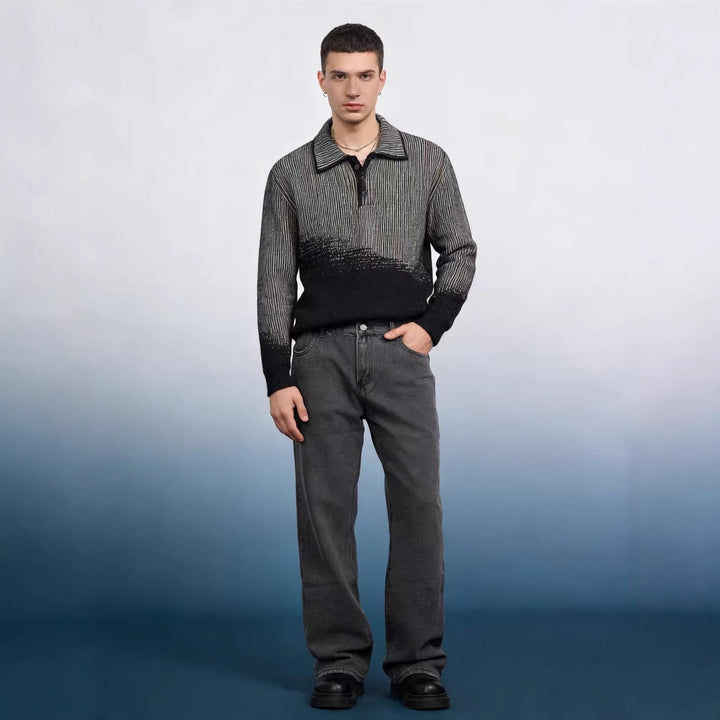 Herren Cargo-Jeans mit praktischen Taschen und lässigem Schnitt Lisslune