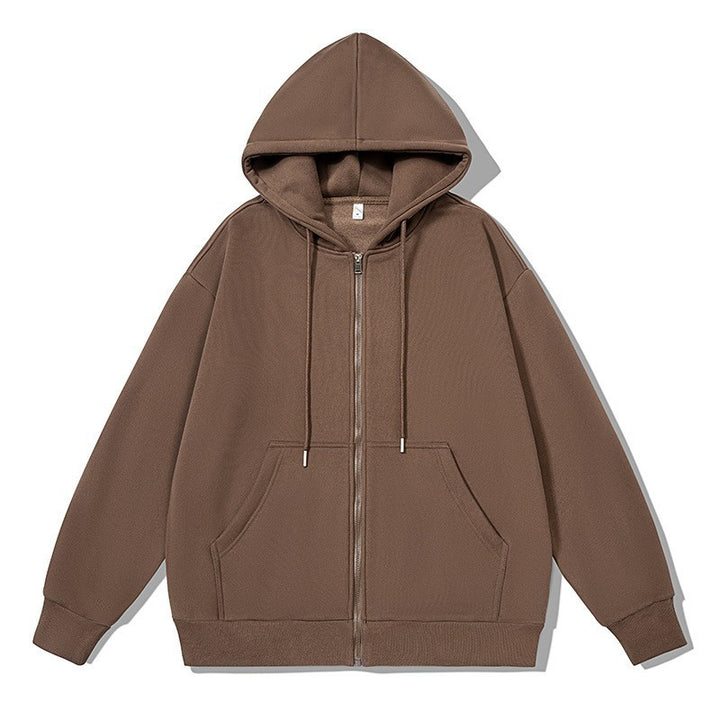 Women's zip hoodie with practical pockets and soft inner lining Lisslune