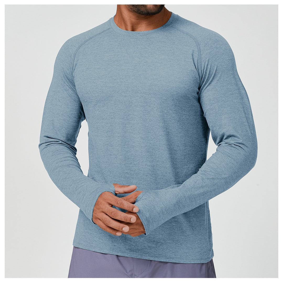 Men's Sporty Thermal Long Sleeve Shirt Lisslune