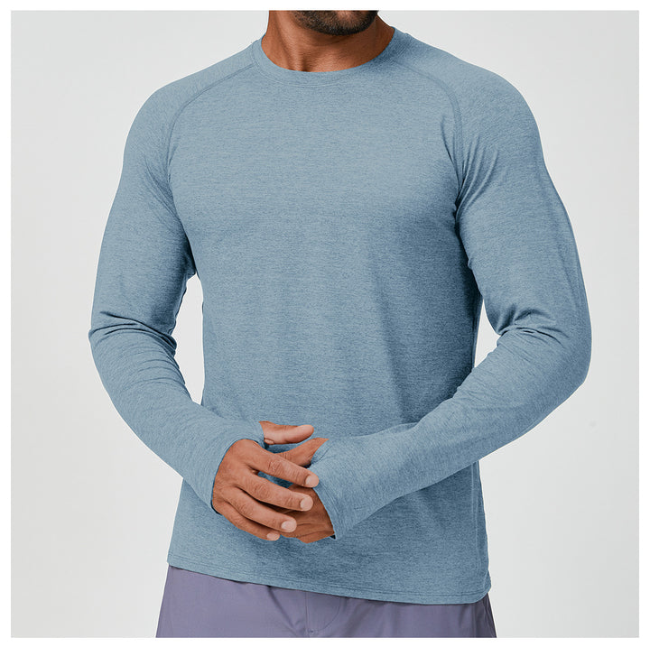 Men's Sporty Thermal Long Sleeve Shirt Lisslune