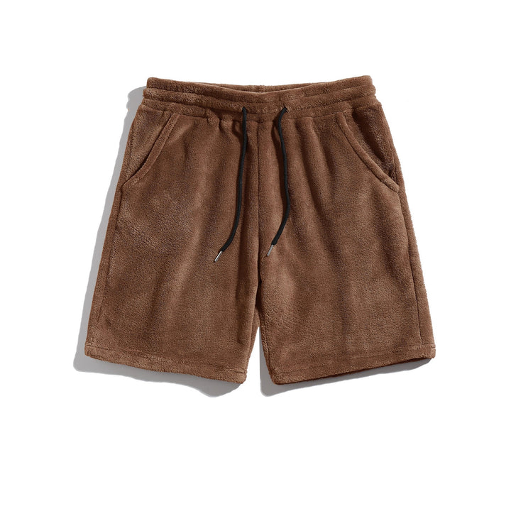 Men's Cozy Hoodie-Shorts Set Lisslune