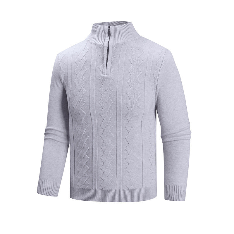 Men's sweater with high collar Lisslune