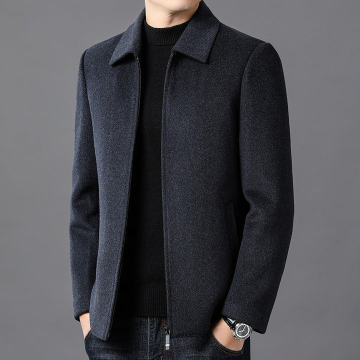 Men's Elegant Transitional Jacket with Timeless Design Lisslune