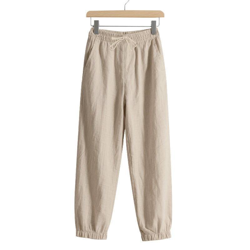 Men's lightweight harem pants made of breathable material with side pockets Lisslune