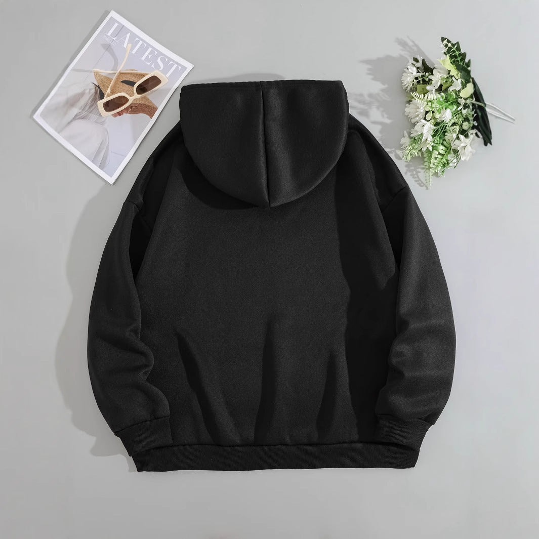 Women's Hoodie with Cute Cat Motif Lisslune