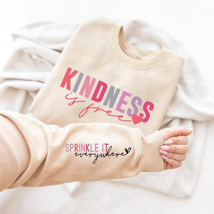 Women’s sweatshirt with inspirational lettering and comfortable fit Lisslune