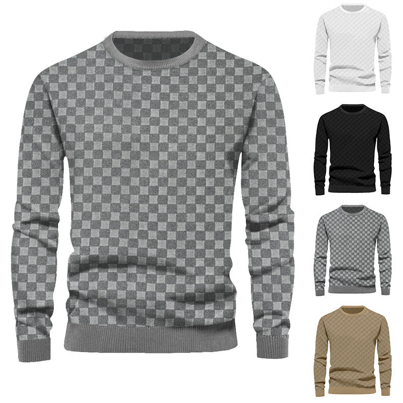 Men's structured sweater with modern design Lisslune