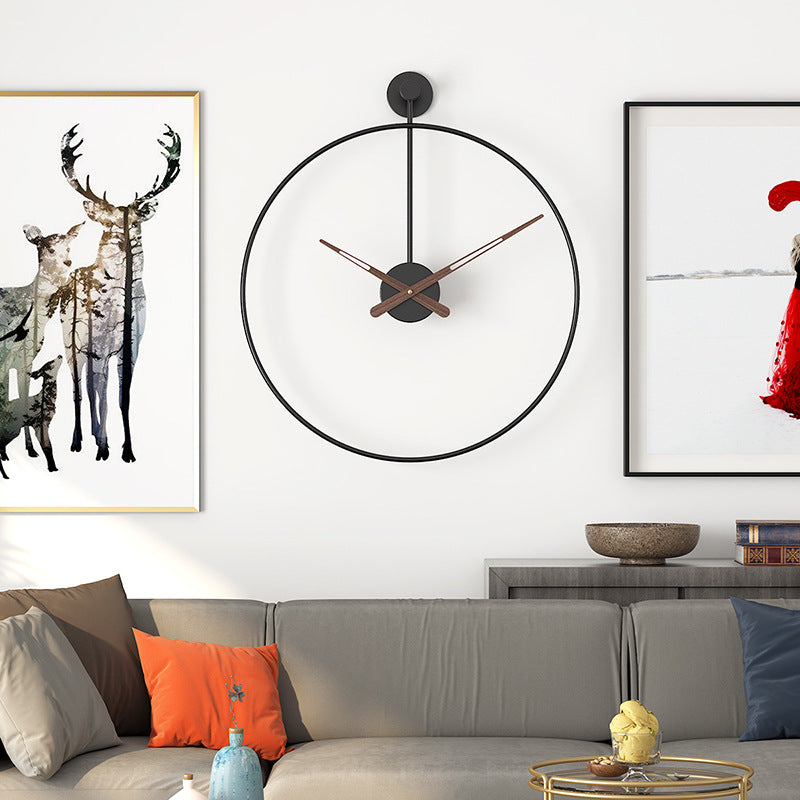 Lisslune | Minimalist 16-Inch Wall Clock – Modern Silent Sweep Design