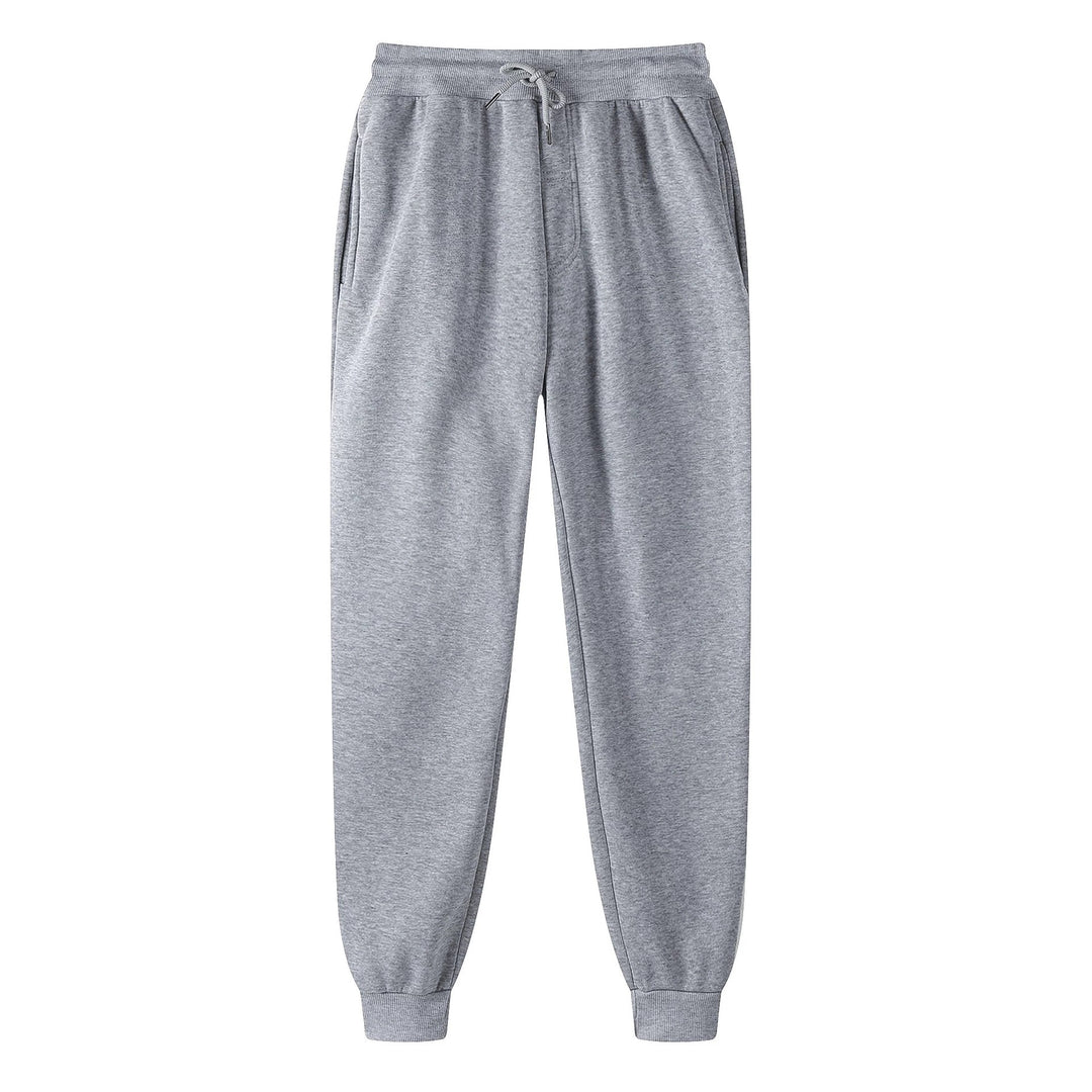 Men's sporty leisure pants with elastic waistband and practical pockets Lisslune