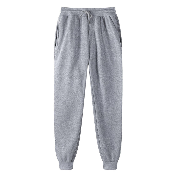Men's sporty leisure pants with elastic waistband and practical pockets Lisslune