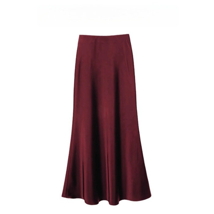 Ladies Elegant Maxi Skirt made of high-quality flowing material with a wide cut Lisslune