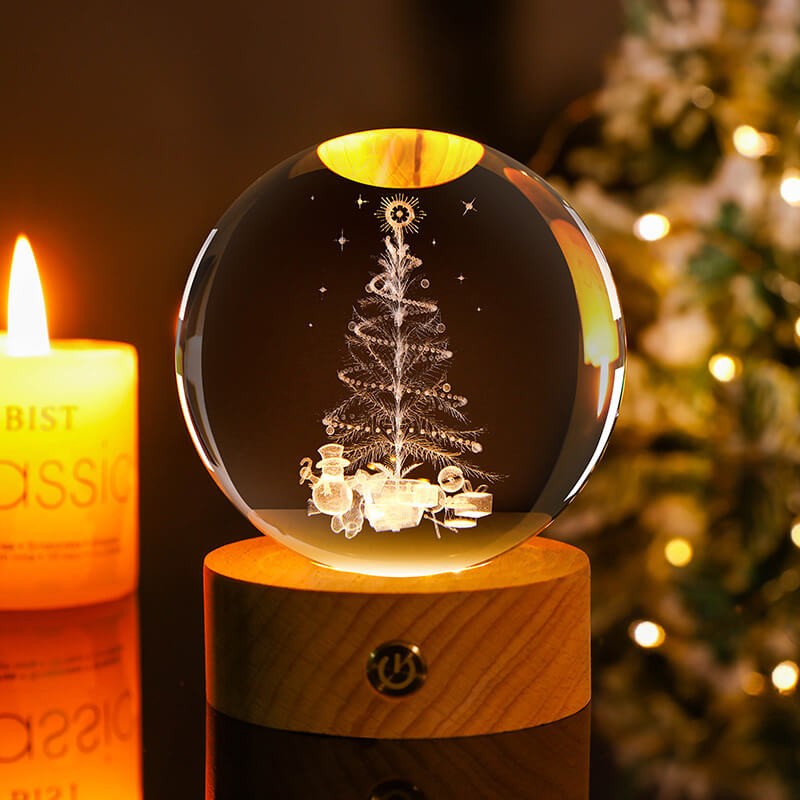 Lisslune | Crystal Ball Night Light
