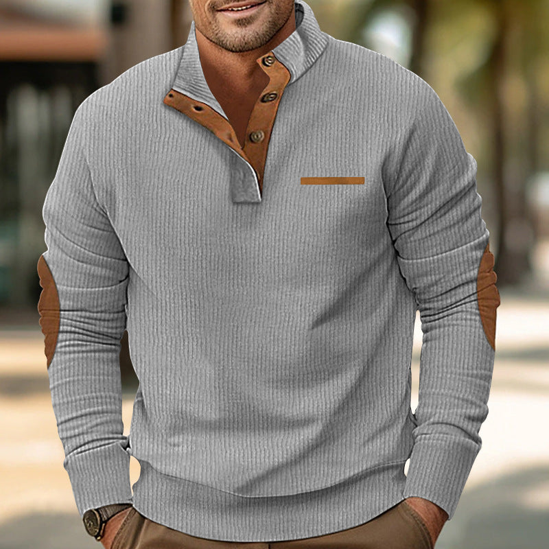 Men's sweater with contrasting design elements Lisslune
