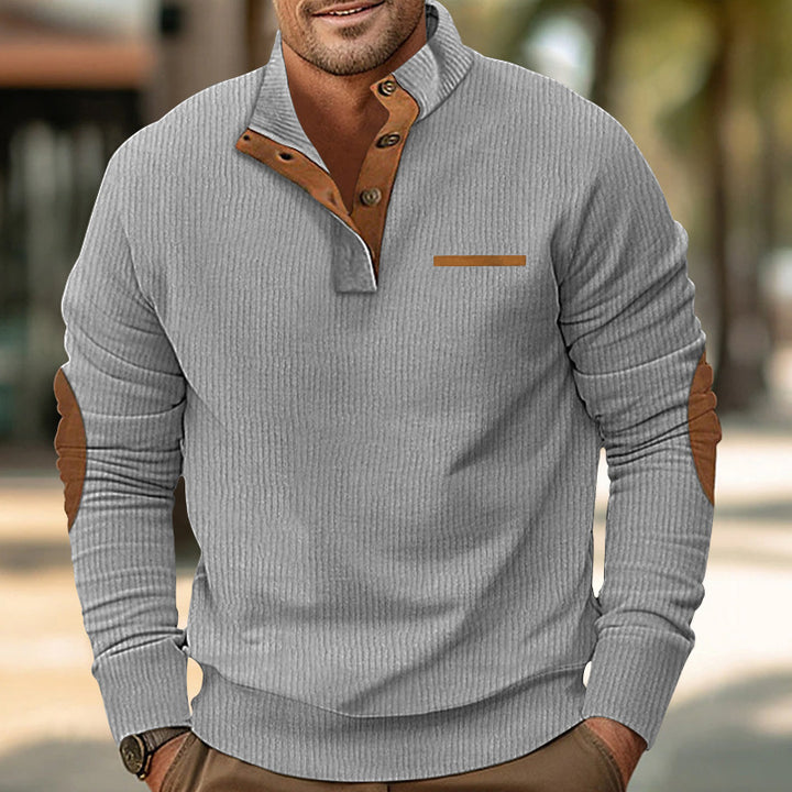 Men's sweater with contrasting design elements Lisslune