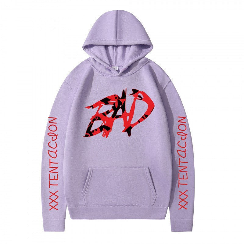 Women's hoodie with eye-catching graphic print and casual cut Lisslune