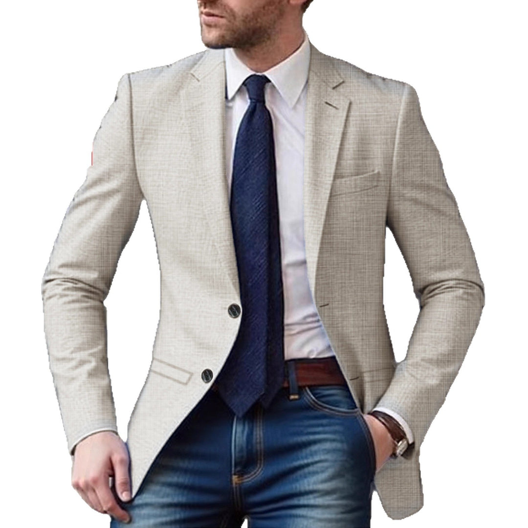 Men's elegant and structured blazer with fashionable details Lisslune