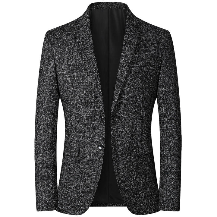 Men's modern and elegant blazer made of textured fabric Lisslune