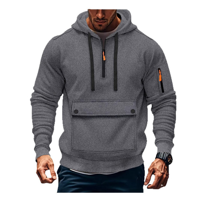 Men's casual hoodies with practical pockets Lisslune