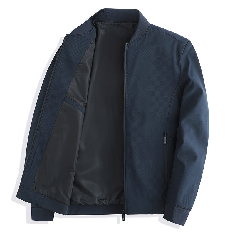 Men's modern leisure jacket with practical pockets Lisslune