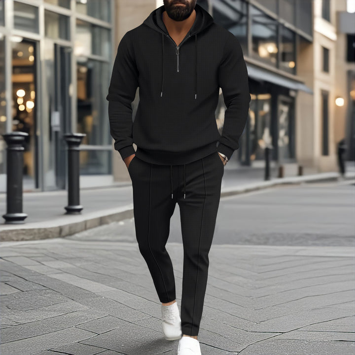 Men's casual hoodie and jogger set Lisslune