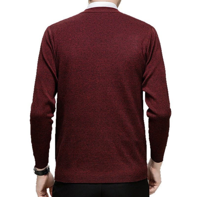 Men's Fashionable Cardigan with Classic Check Pattern and Button Placket Lisslune