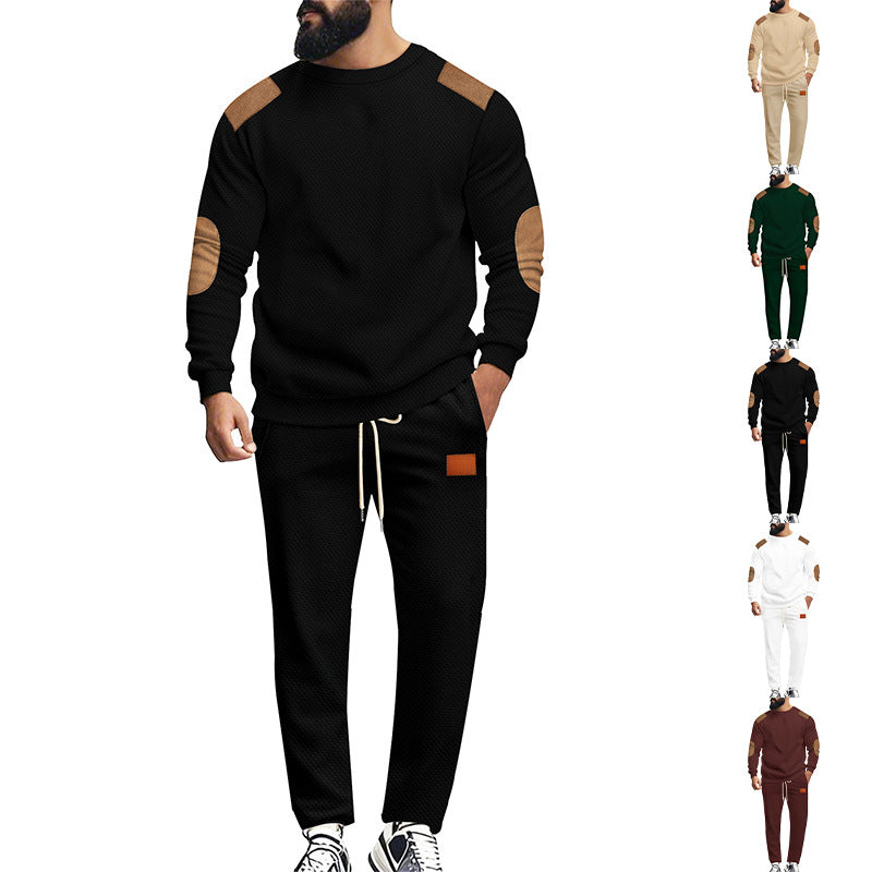 Men's stylish tracksuit set with elastic waistband and practical pockets Lisslune