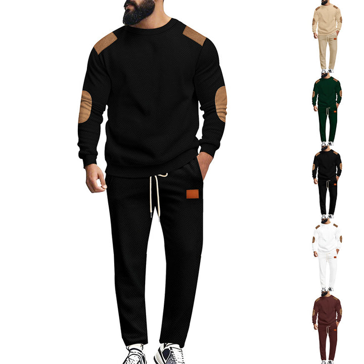 Men's stylish tracksuit set with elastic waistband and practical pockets Lisslune