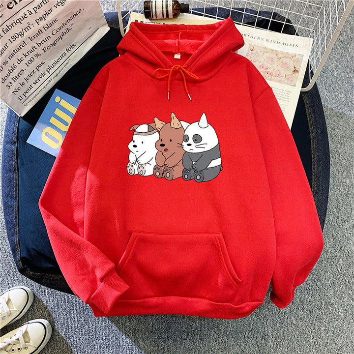 Women's hoodie with cute animal motif Lisslune