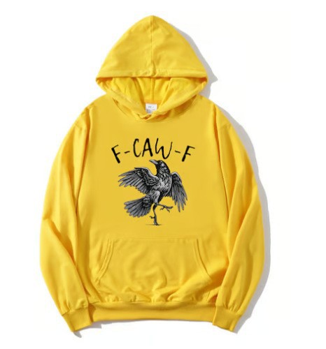 Women's hoodie with creative crow design Lisslune