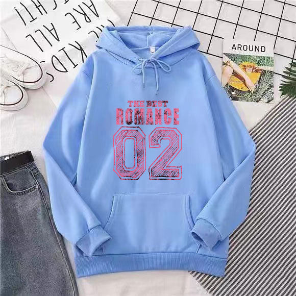 Women's casual hoodie with stylish print Lisslune