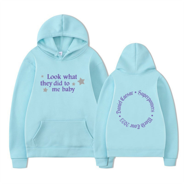 Women's hooded sweatshirt with creative slogan and unique design Lisslune