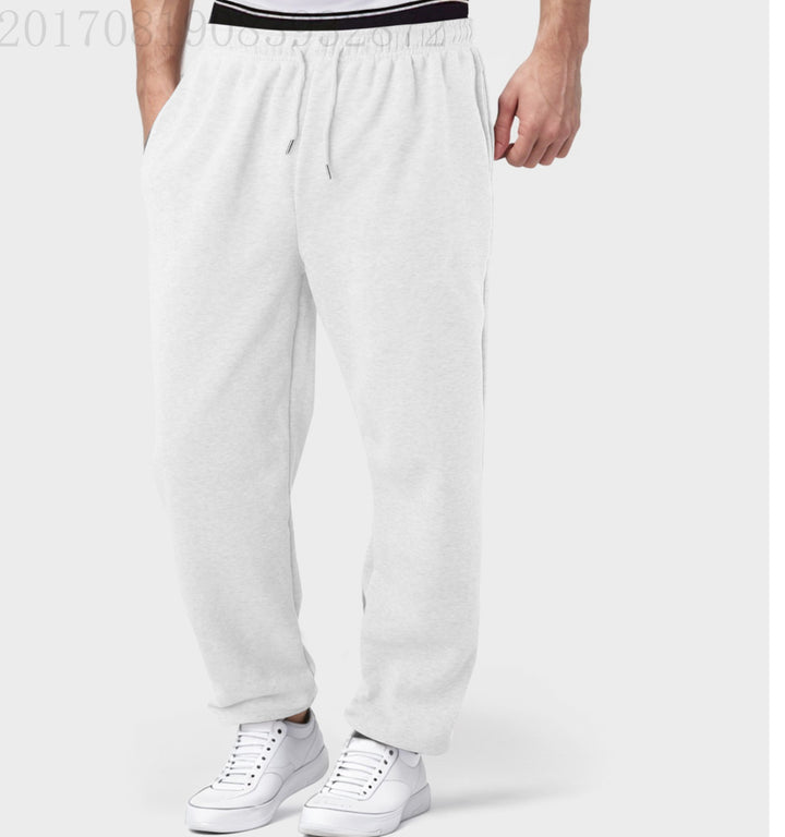 Men's comfortable sweatpants with elastic waistband and side pockets Lisslune
