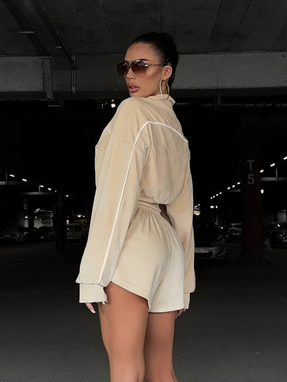 Women's Fashion Top and Shorts Set Lisslune
