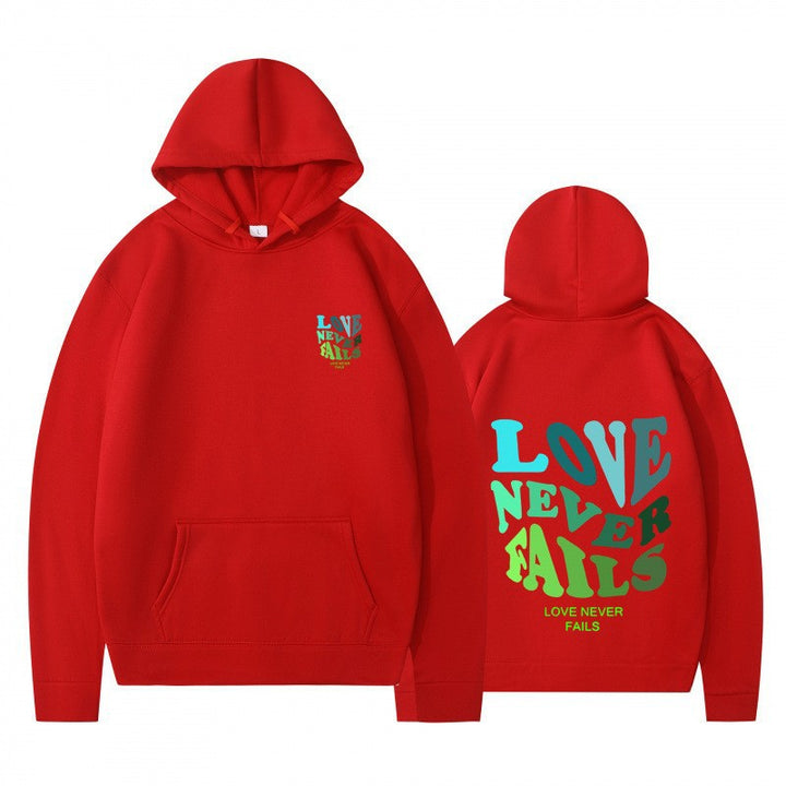 Women’s hoodie with inspiring lettering and casual fit Lisslune
