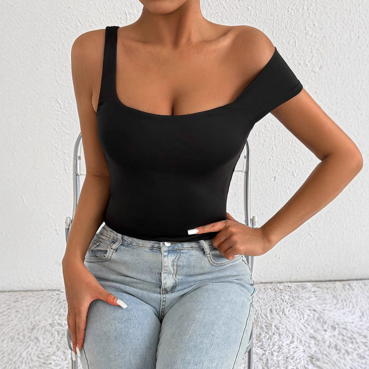 Damen Off-Shoulder Körperoberteil mit figurbetontem Schnitt Lisslune