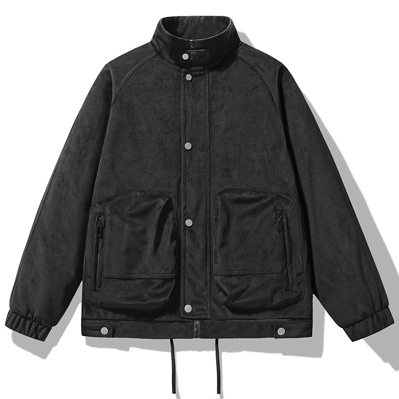 Men's Leisure Jacket with Versatile Insert Pockets Lisslune