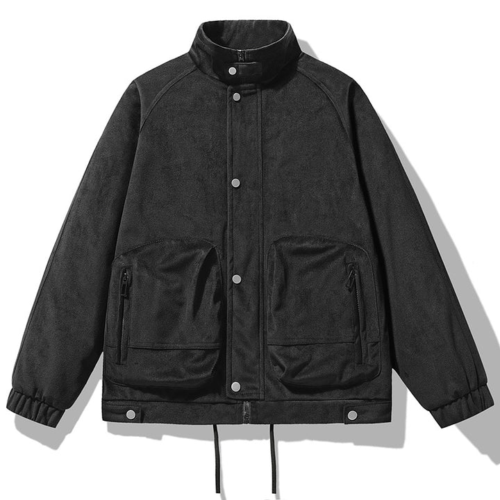 Men's Leisure Jacket with Versatile Insert Pockets Lisslune