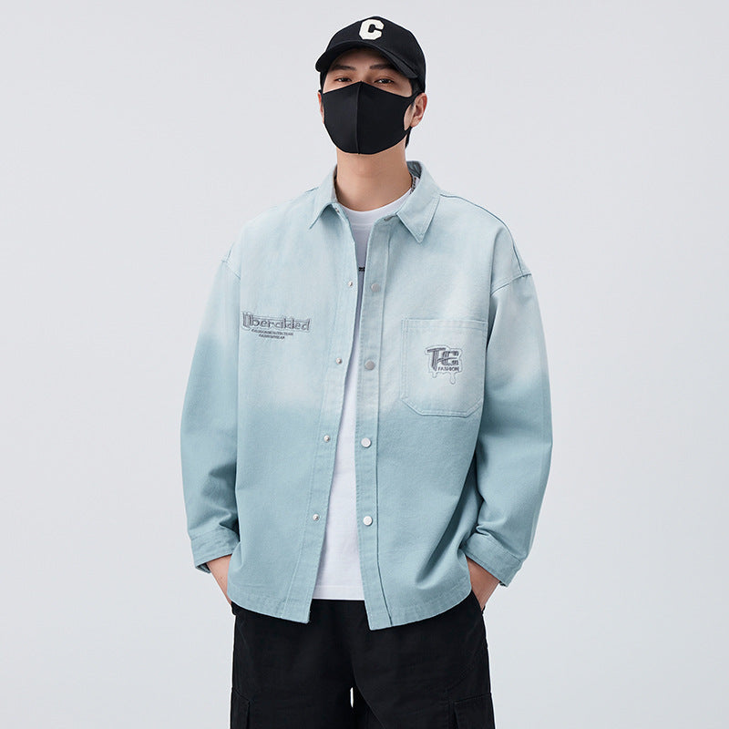 Men's Casual Overshirt Jacket with Unique Design Lisslune