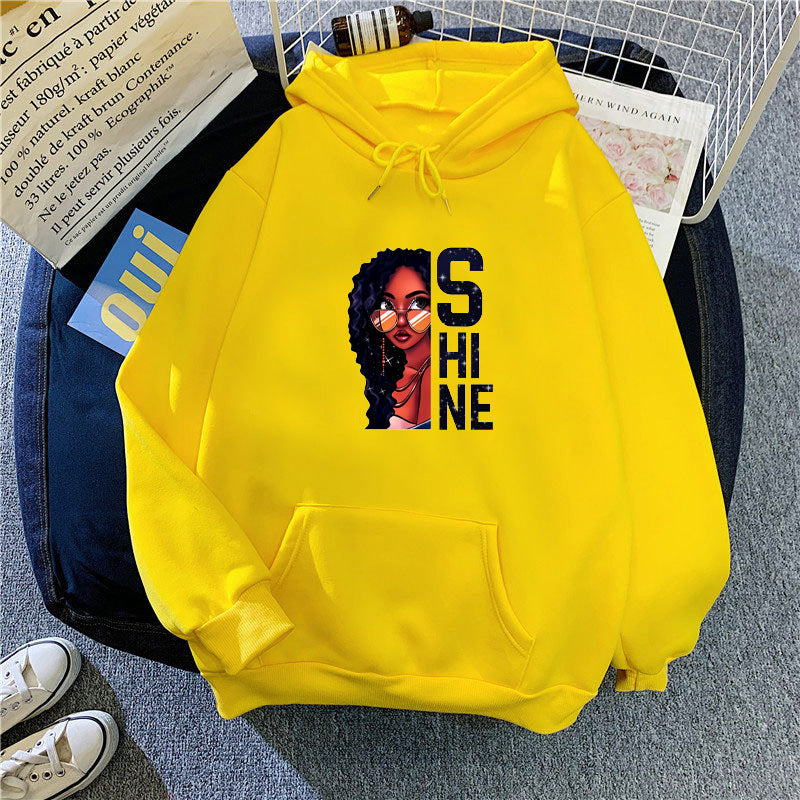 Women’s hoodie with creative feminine design Lisslune