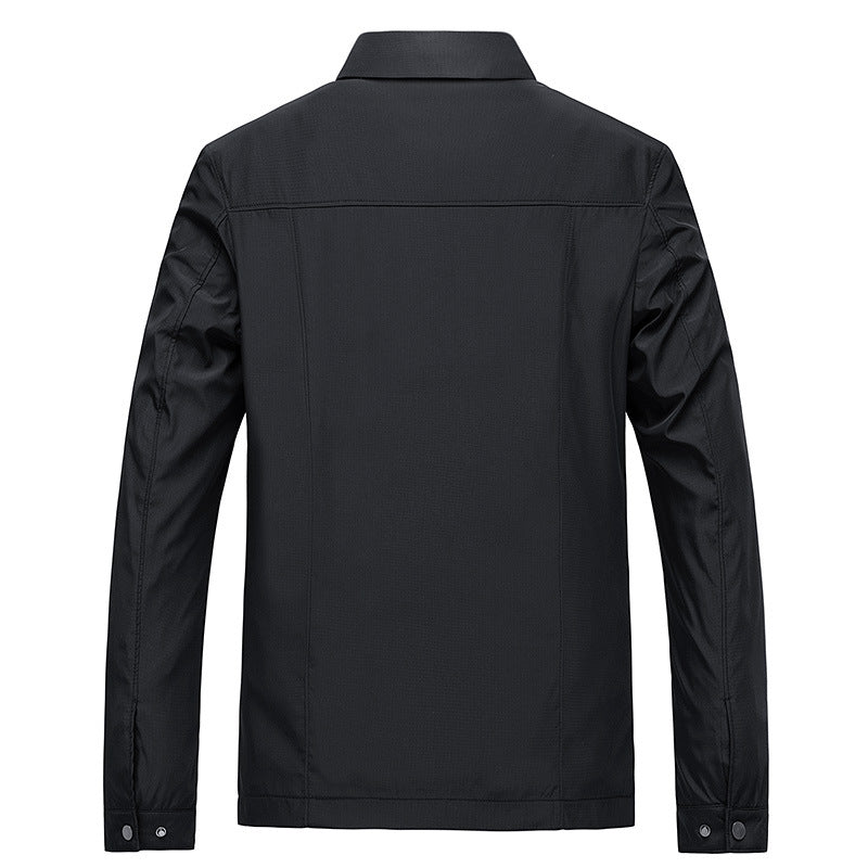 Men's leisure jacket with a casual cut and practical pockets Lisslune