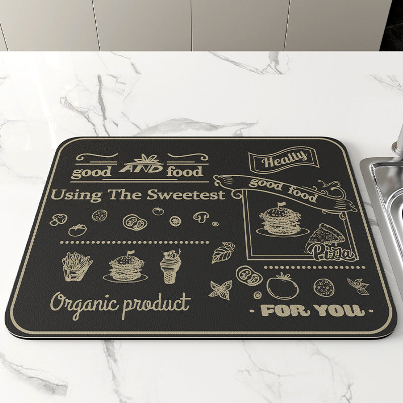 Lisslune | Superabsorbent drainage mat for the kitchen